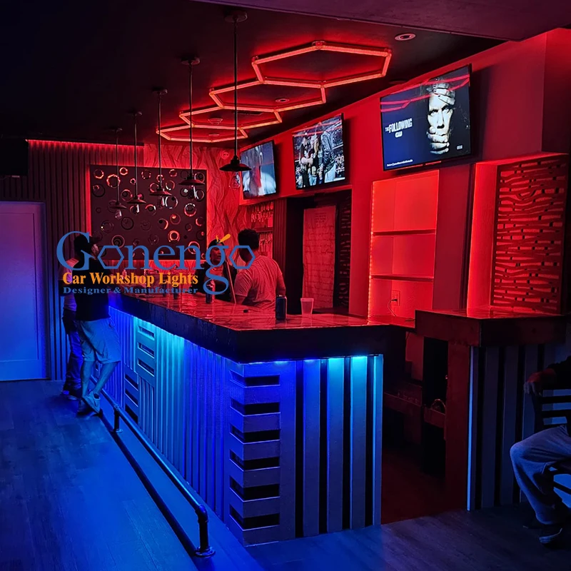 Алюминиевый корпус 12 В Волшебный бар ночной клуб Dj Party Home Rgb светодиодный сценический свет диско