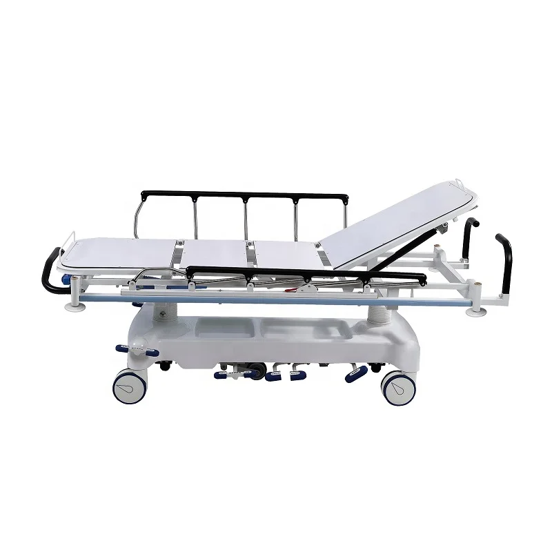 Good quality Hydraulic emergency transfer trolley stretcher trolley Ambulance stretcher for sale