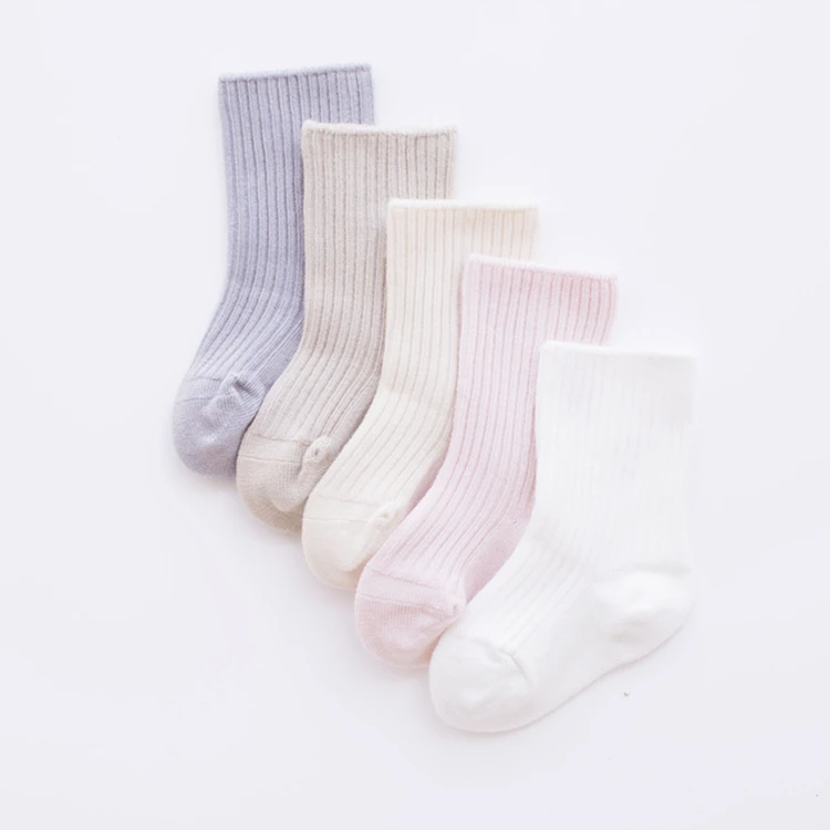 China White Cute Comfortable Bamboo Socks New Born Thick Socks Cmax Soft Baby Socks