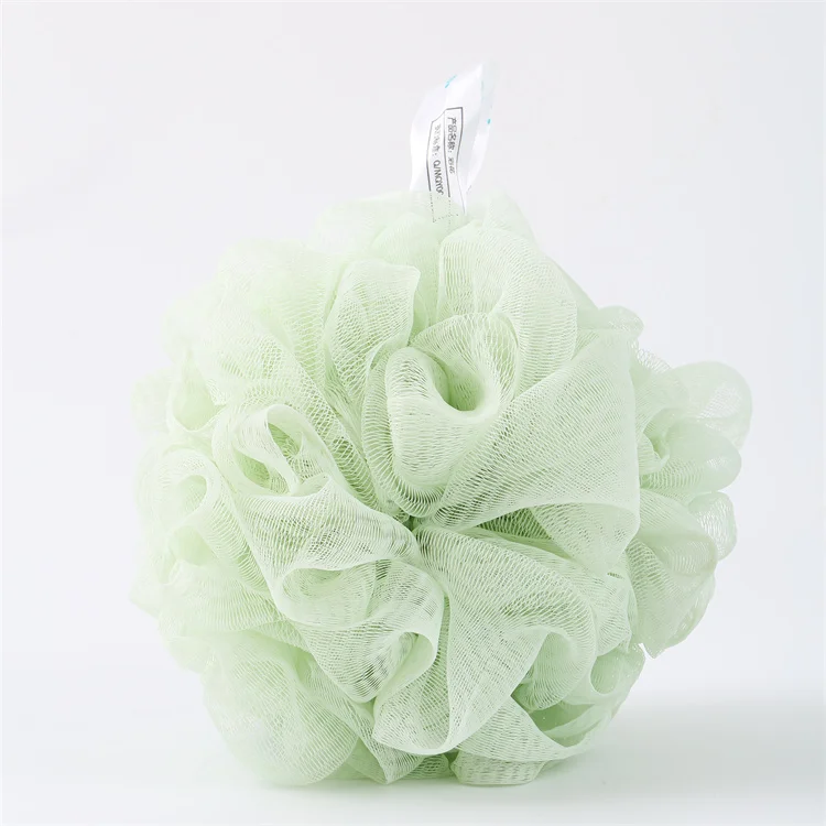 Hot Selling Bath Sponge Loofah Bath Shower Sponge White Loofah Ball Soft Body Scrubber Bathing Flowers Luffa Body Exfoliation