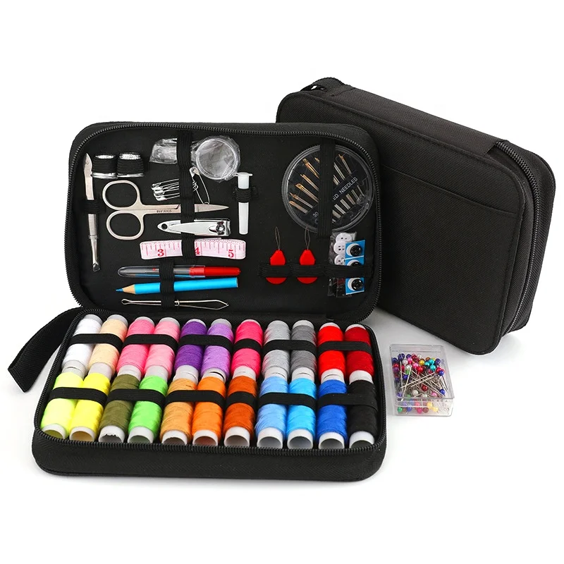 Popular handmade beginners mini sewing kit Home Portable sewing kit bag