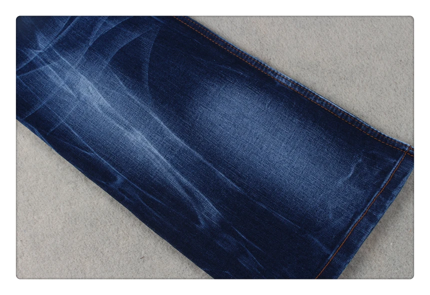 hot sale good price high stretch cross slub denim fabric factory in China