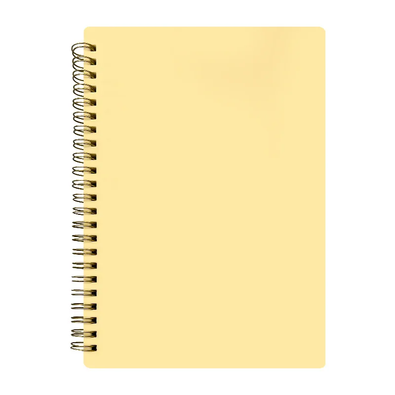 JX69 A5 Hardcover Academy Horizontal Spiral Notebook Custom Notebook Suitable For Learning Daily Notes For Work And Travel
