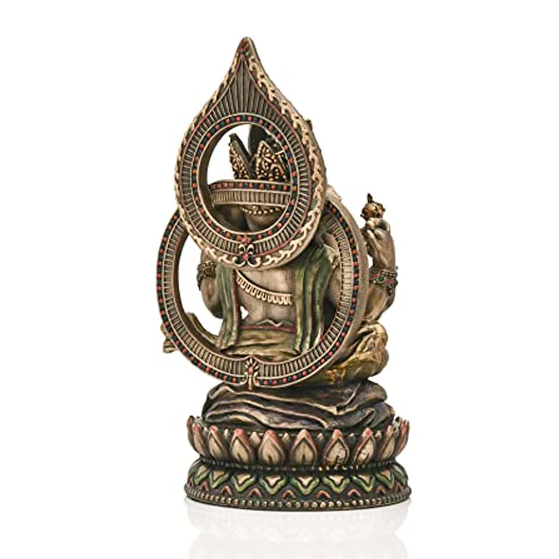 Custom shaped resin figurine Ganesha polyresin hindu god idols statue