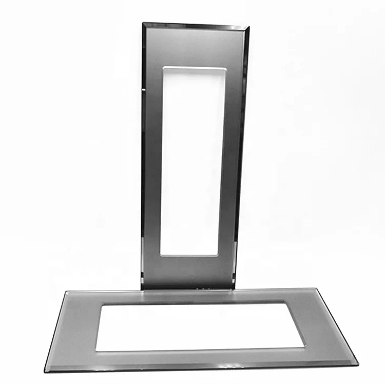 OEM High quality bevel edge mirror glass switch panel