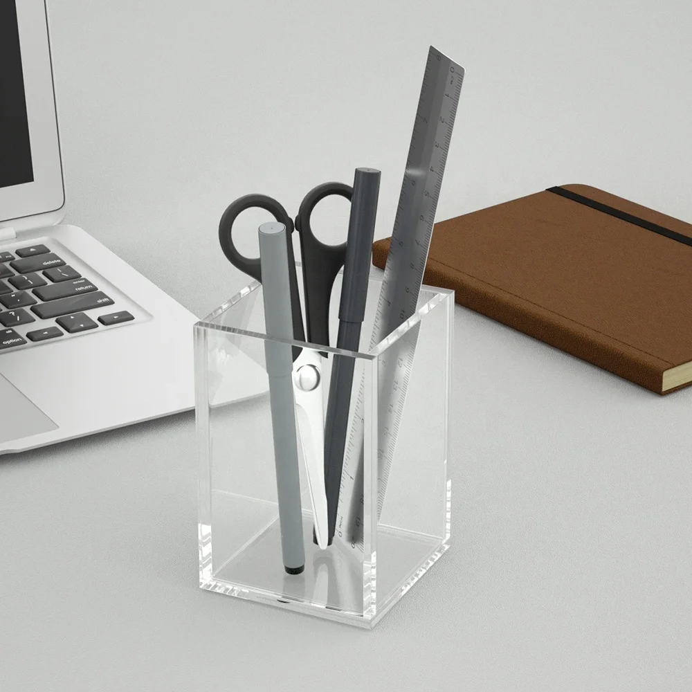 Офисный акриловый держатель для ручек индивидуальный карандашей