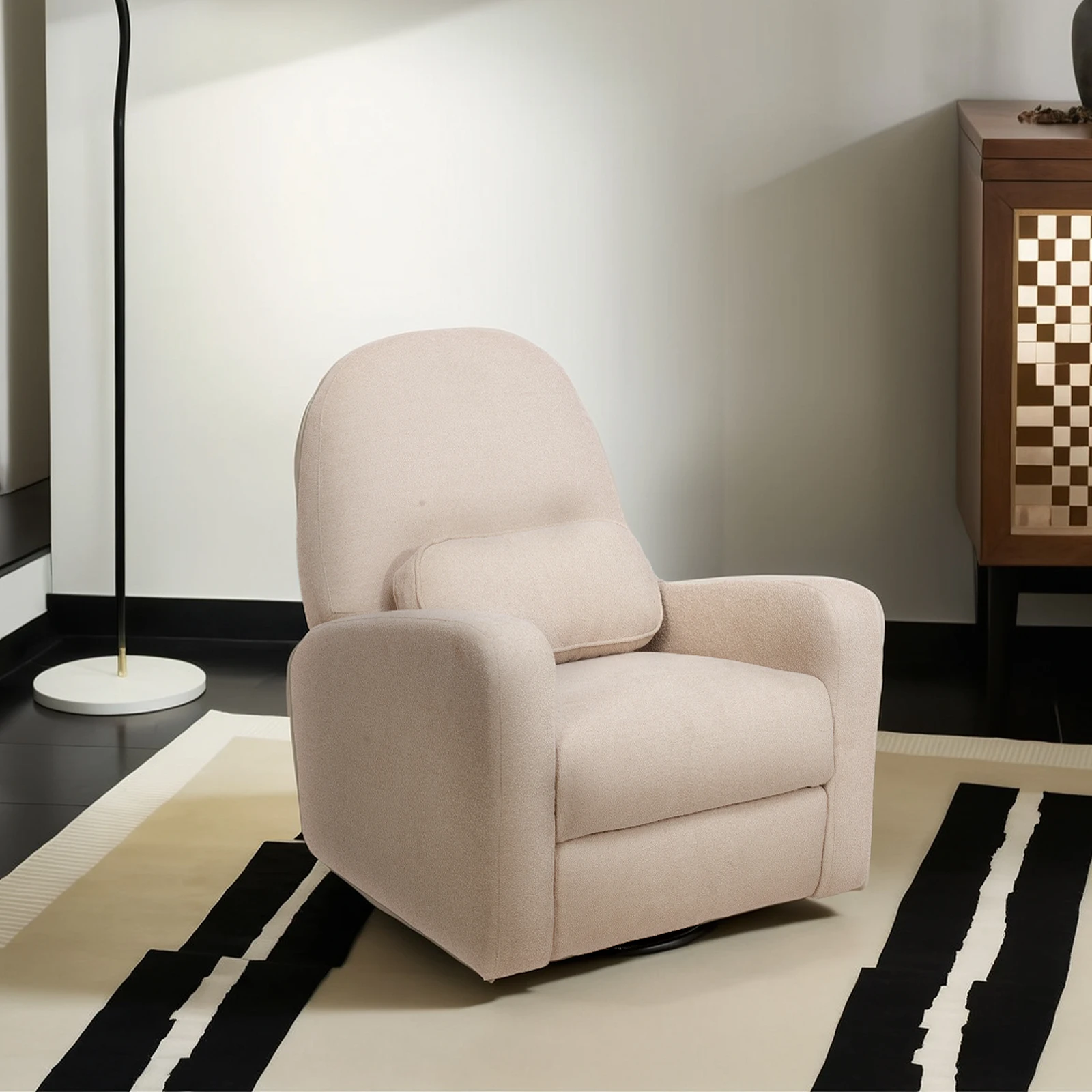 Sans Professional Excellent One Seat Silla Reclinable Swivel Glider Single Recliner Sofa Chair