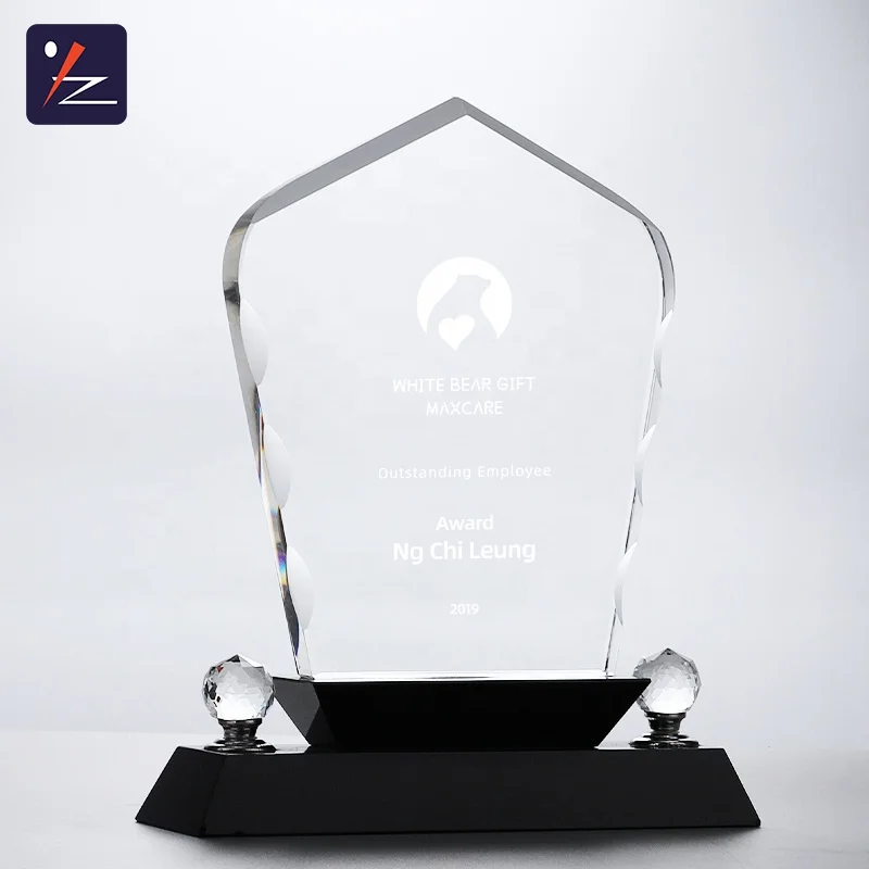 Manufacture K9  Crystal Award Trophy For Engraving Souvenirs Gifts