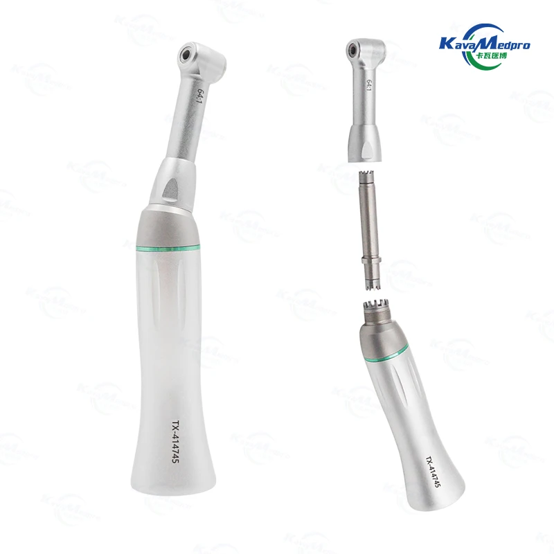 Dental Root Canal Reduction 64:1 Contra Angle Endodontic Handpiece Endo Motor Endodoncia Dental Handpiece For Dentist