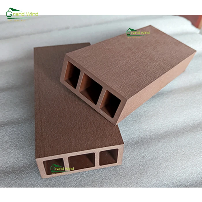 Outdoor Wood Plastic Composite Handrail Post Wpc Fence