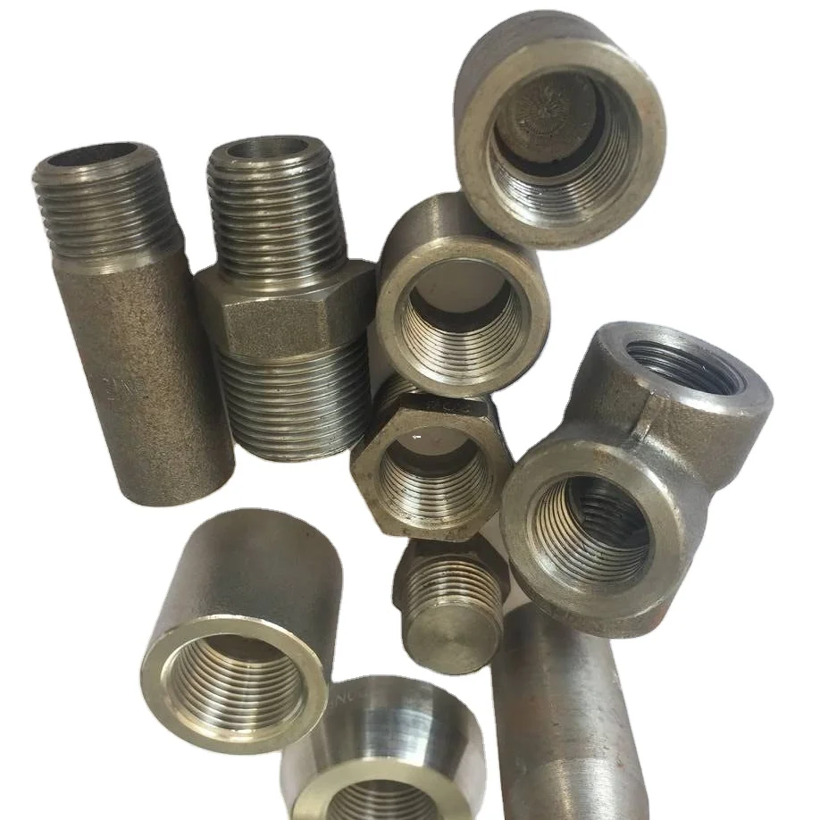 duplex steel S32760 socket-welding threaded half full coupling B16.11