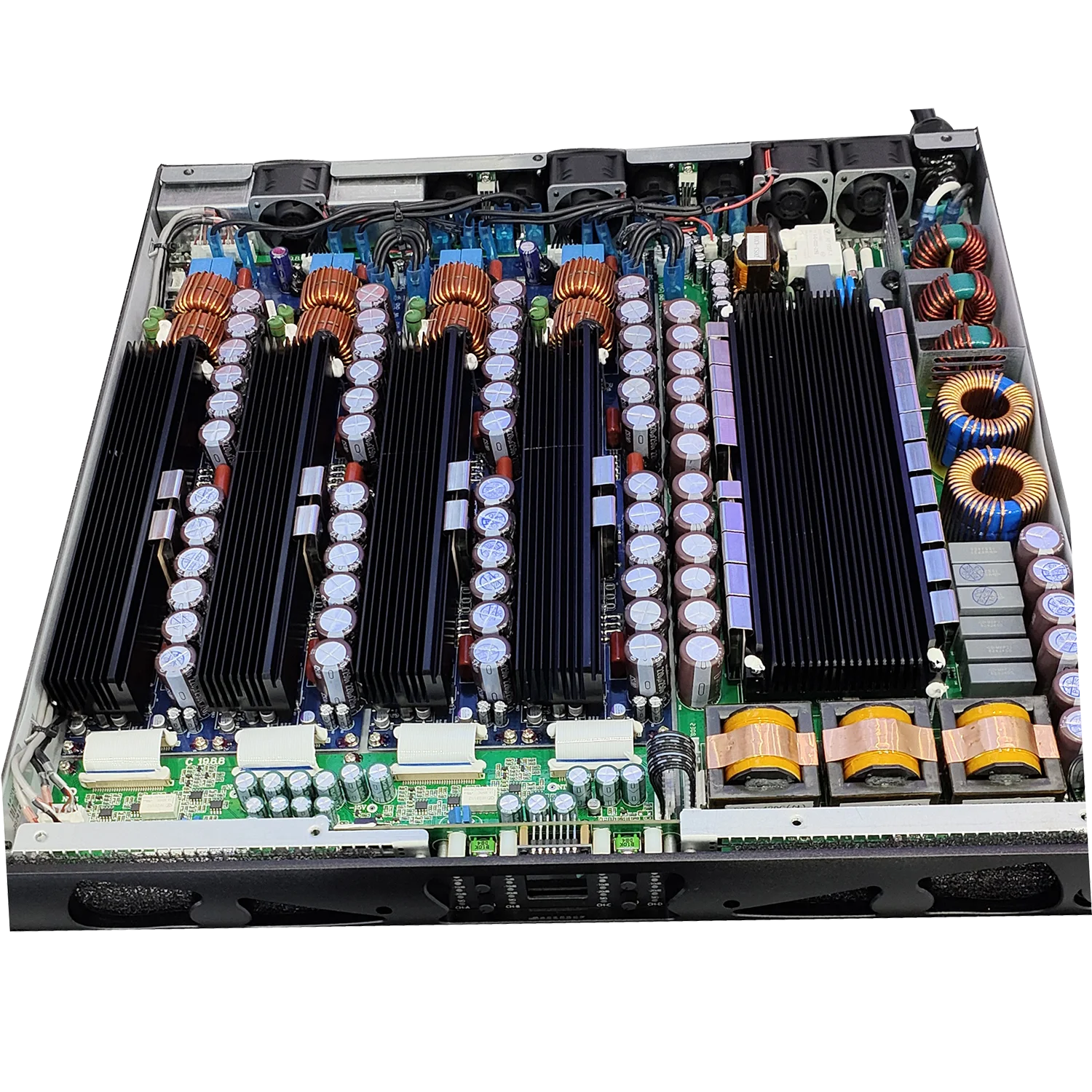 Professional Audio Amplifier	4 Channel 4*2000w  Amplifier ALLDSP	1u Power Amplifier GaN420DSP