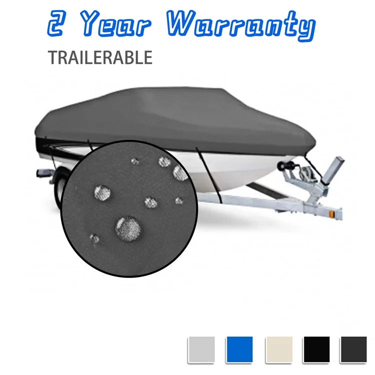 
All-Inclusive 600D 131Case Yarn-Dyed Fabricboat Airpots Outboard Engin Boat Cover 