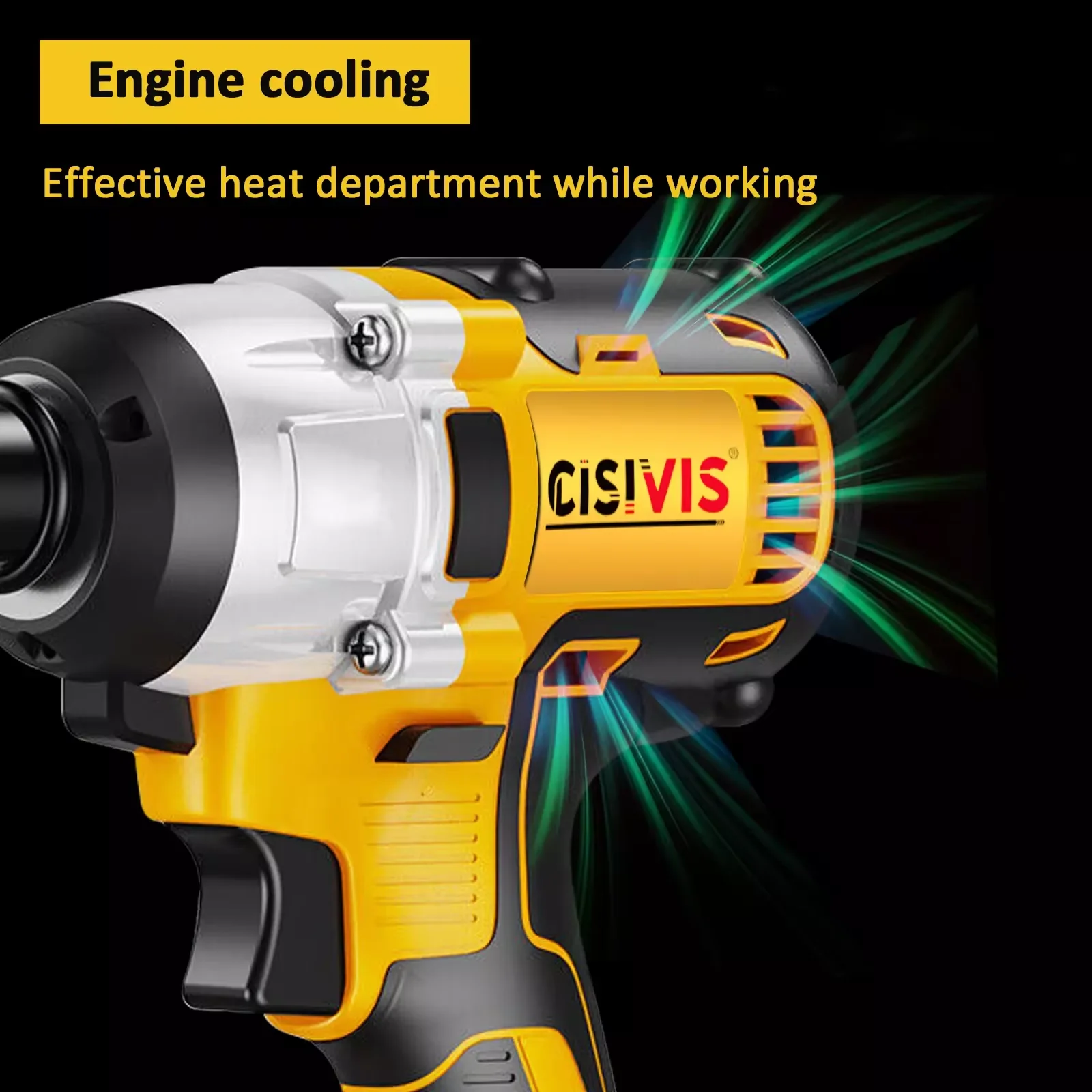 Cisivis Factory Hot Sale 350NM Electric Wrench Set One Power Torque Multiplier Impact Wrench 3/4 Power Wrenches KIT