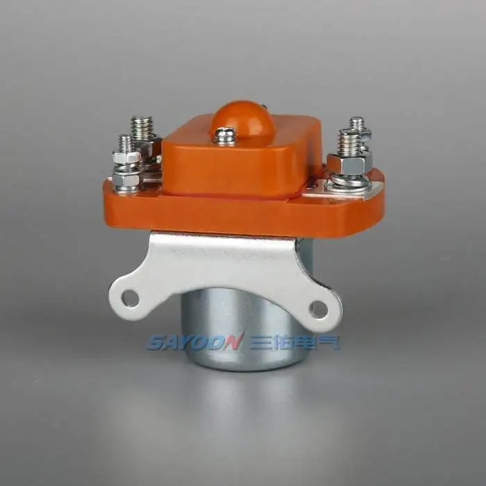 SAYOON dc contactor  100a 12v 24v 36v 48v 60v 72v  dc contactor SZJB100A/SZJB100A-D/MZJ-100B ce rohs