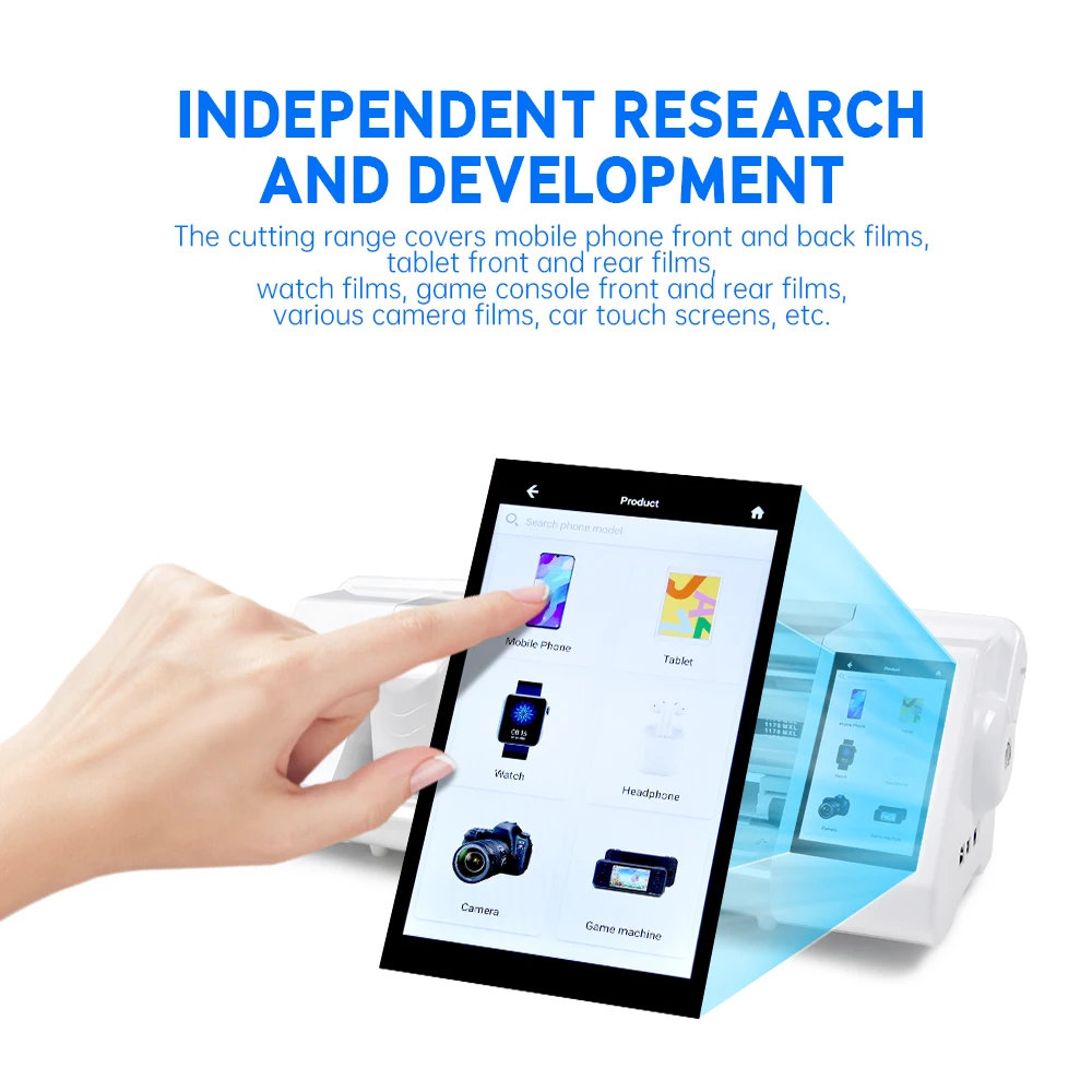 Wholesale Phone Protective Film Laser Cut Machine Hydrogel Screen Protector Cutting Machine For More Than 15000 Models