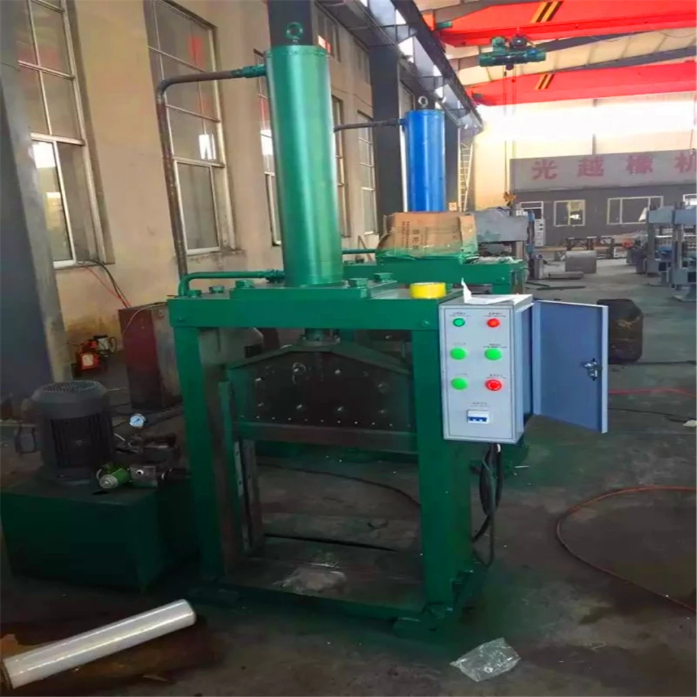 XQL-80 Hydraulic Bale Cutting Machine Single Knife Hydraulic Rubber Cutting Machine Rubber Bale Cutter