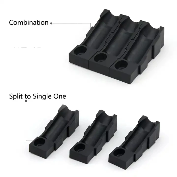 Hot sale 48 pieces/box assembled  Portable plastic  Tattoo Needle Box Tray Tattoo Accessories Box Holder