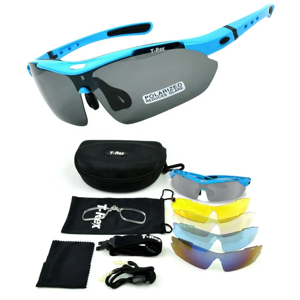 Anti UV Cycling sun glasses with interchangeable lenses