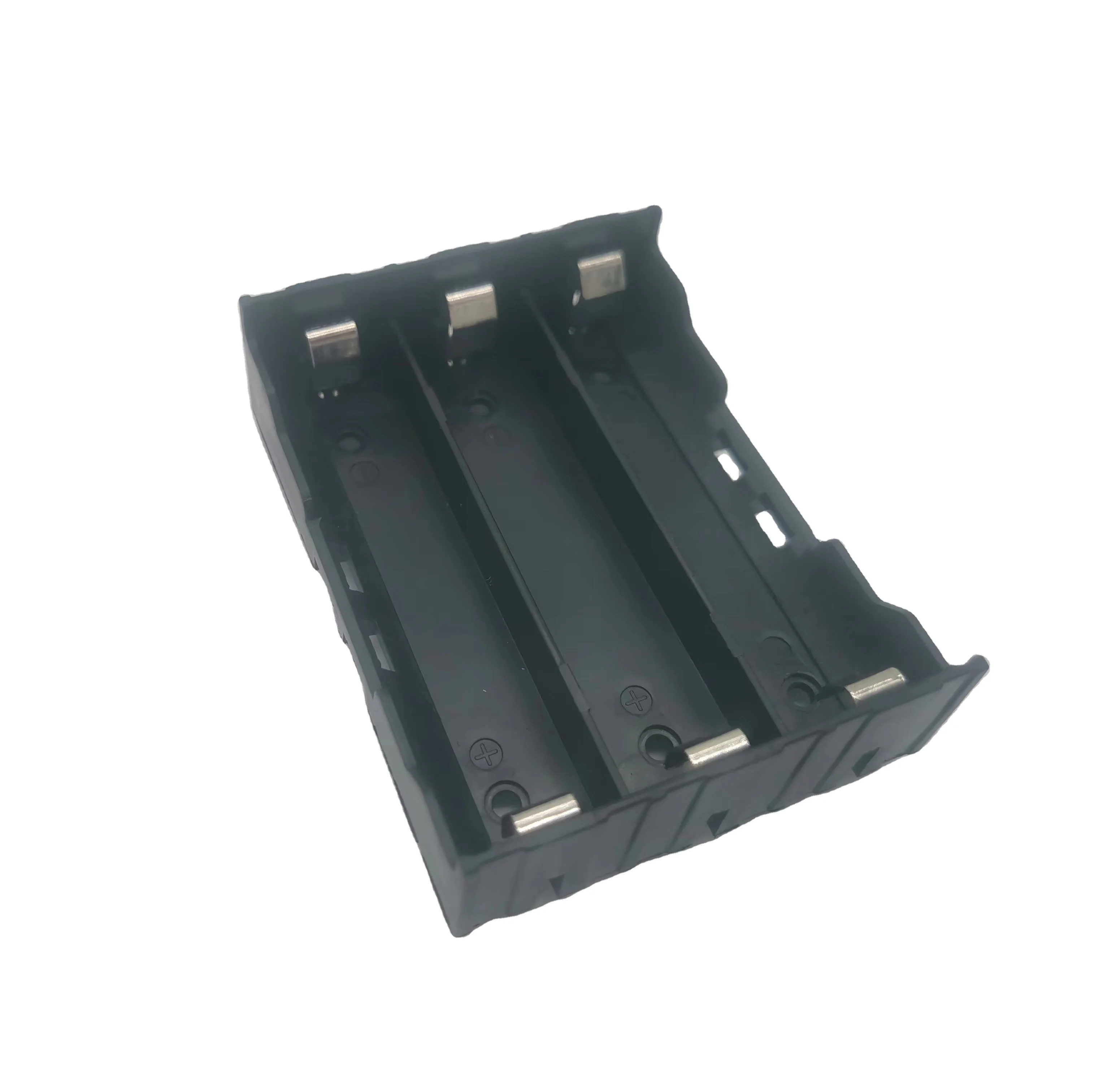 3 7 v Custom 18650 Держатель аккумулятора 3Cell Li-Ion черный блок питания с штифтом