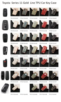 Новинка ТПУ чехол для автомобильного ключа Toyota Vios Corolla Camry Ilevin Highlander Rav4 Verso Yaris Aygo Scion-TC аксессуары интерьера автомобиля