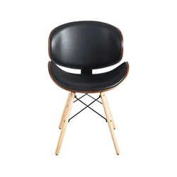 Vintage PU Leather Cover Living Room/Restaurant/Hotel/Coffee Shop Dining Chair