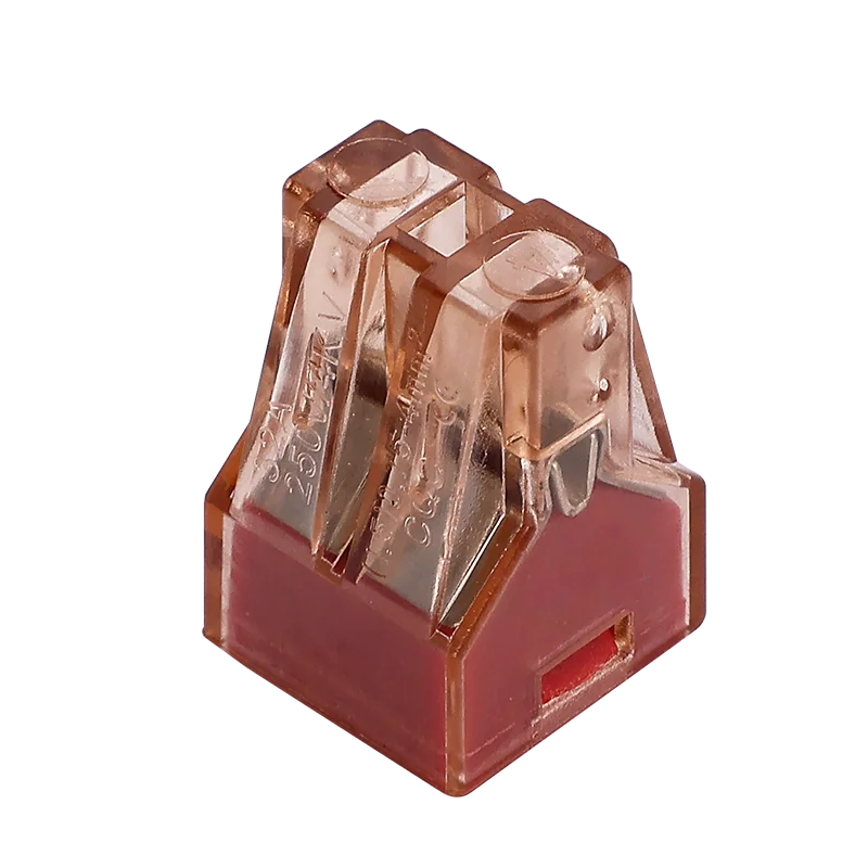 Fast Compact Wiring Connectors PCT-604 Conductor Terminal Block For 18-12AWG Solid Wires Connecting