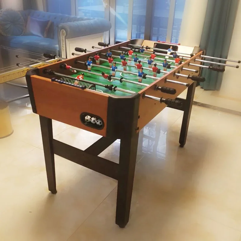 Factory Wholesale Cheap Price Good Quality Fooseball Hand Play Sport 1.2M 4FT Soccer Football Game Table