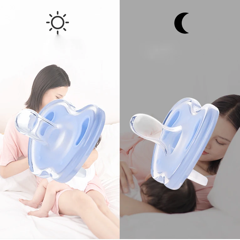 wholesales Ultra-Light Silicone Pacifier Symmetrical One-Piece Design BPA-Free Silicone Binkies for infant babies