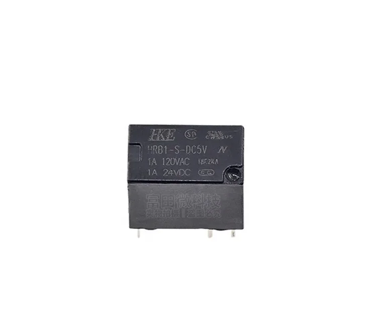 Mini Power Relay Relais New Original HKE Power Relay HRB1-S-05VDC 6PIN 1A 120VAC starter relay
