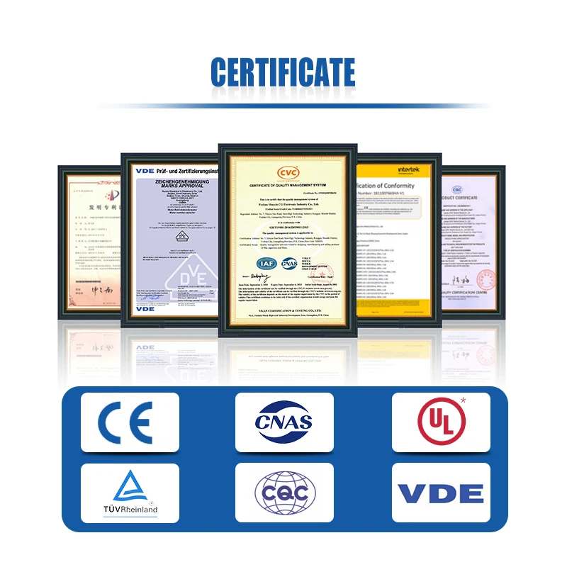 Factory Hot Sale CBB65 370V 4uf Starting Capacitor Box Capacitor