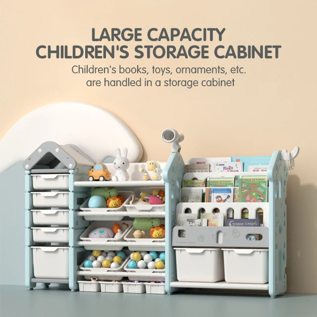 Baby Kid Toy Storage Boxes Shelf basket Toy Car Storage Children Toy Storage Kids Box Furniture