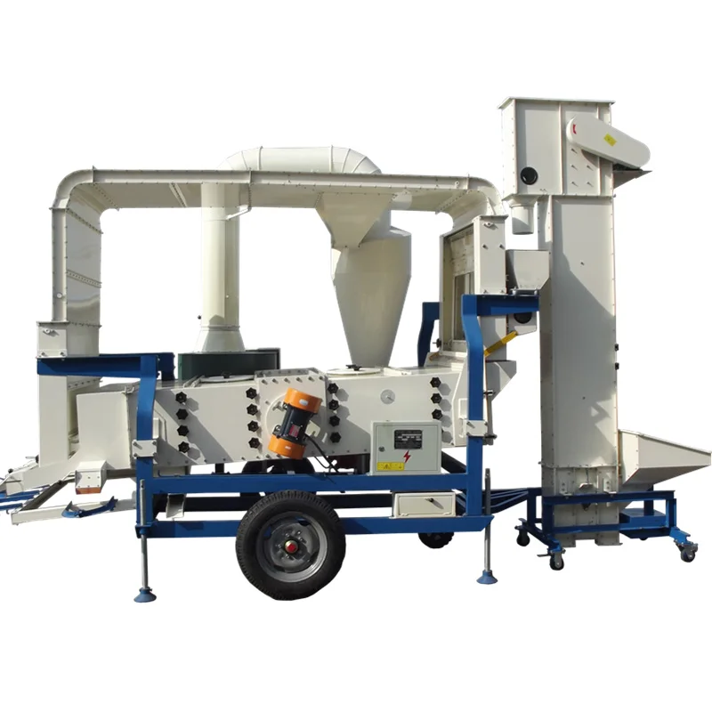 mini wheat paddy rice wheat seed cleaning machine soybean sorting seive machine
