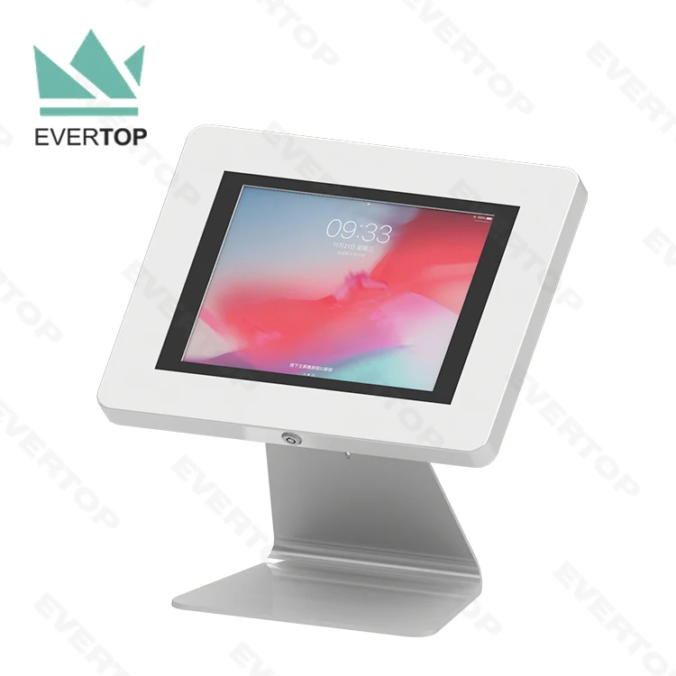 LST01-C 7.9inch 10inch 11inch 12.9inch for iPad/Android Tablet Kiosk Table for iPad Kiosk Table Kiosk Countertop Commercial Shop