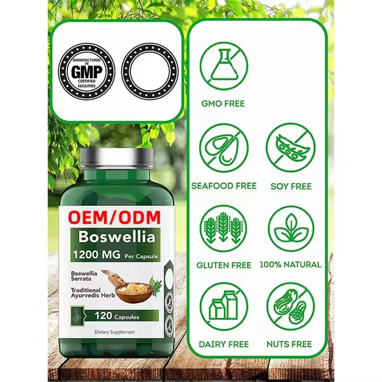 Подгонянный ODM Service Boswellia Sacra смола порошок ладана