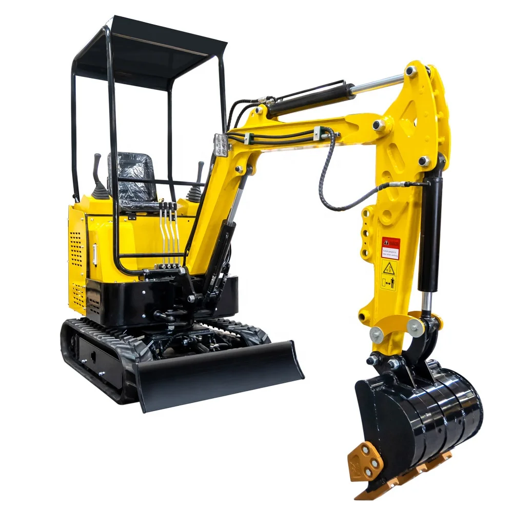 free shipping china cheap mini excavator 0.8 ton 1 ton excavators mini epa usa for sale with Discount price