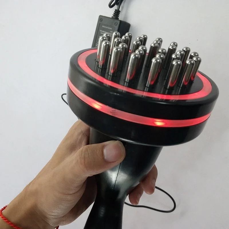 Vibration Shaping Muscle and Meridian Brush, Far Infrared Massage Device, Heat Application Shaping Biological Electric Comb