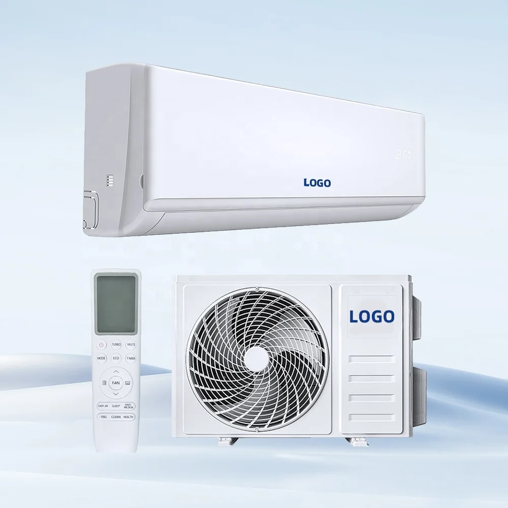 OEM Home Wall Mounted AC Unit 1.5 Ton Non-inverter Mini Split Air Conditioning Unit 9000-24000Btu Ductless Air Conditioners Wifi