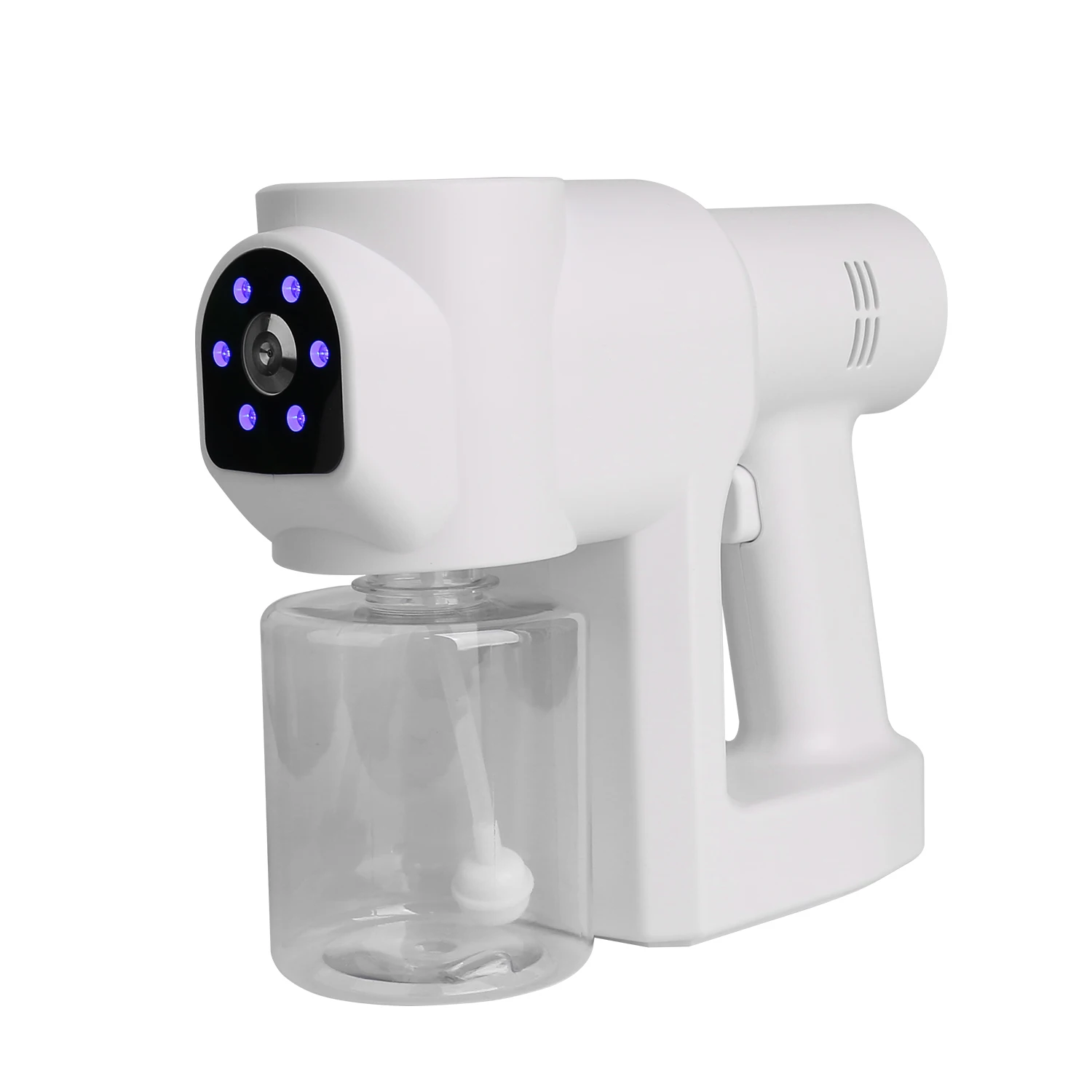 
Wireless Mini Portable Automatic Blue Light Disinfection Electric Nano Spray Gun 