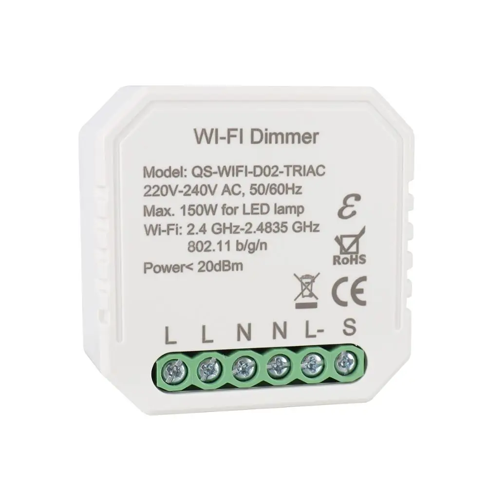 triac dimmable led lamp wireless control tuya smart wifi led dimmer