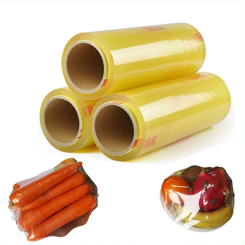 
10mic mic 45cm Food Film PVC Cling Film Food Packaging Cast Food Grade 