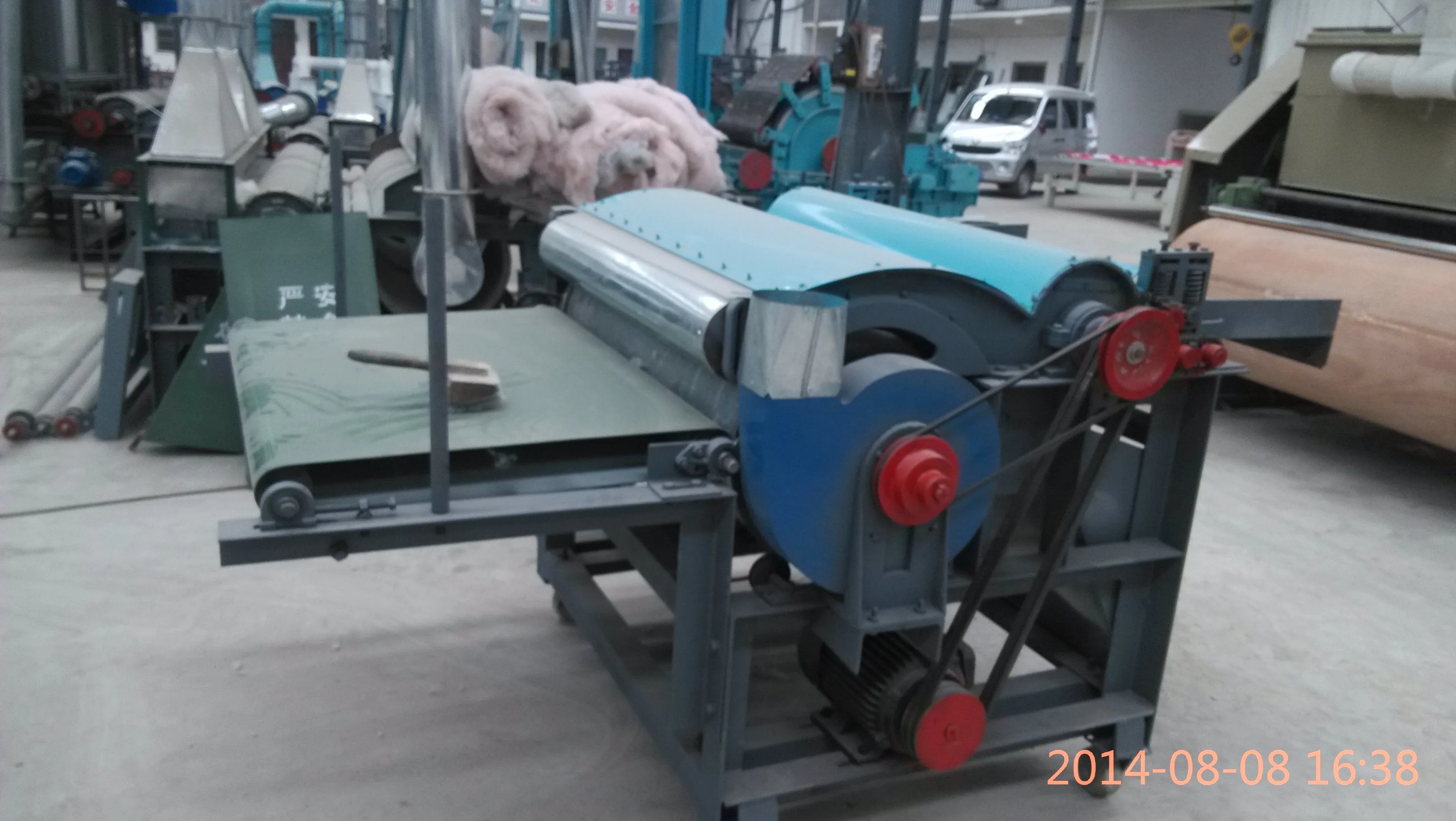 Low noise textile industry use cotton fiber wool opening machine