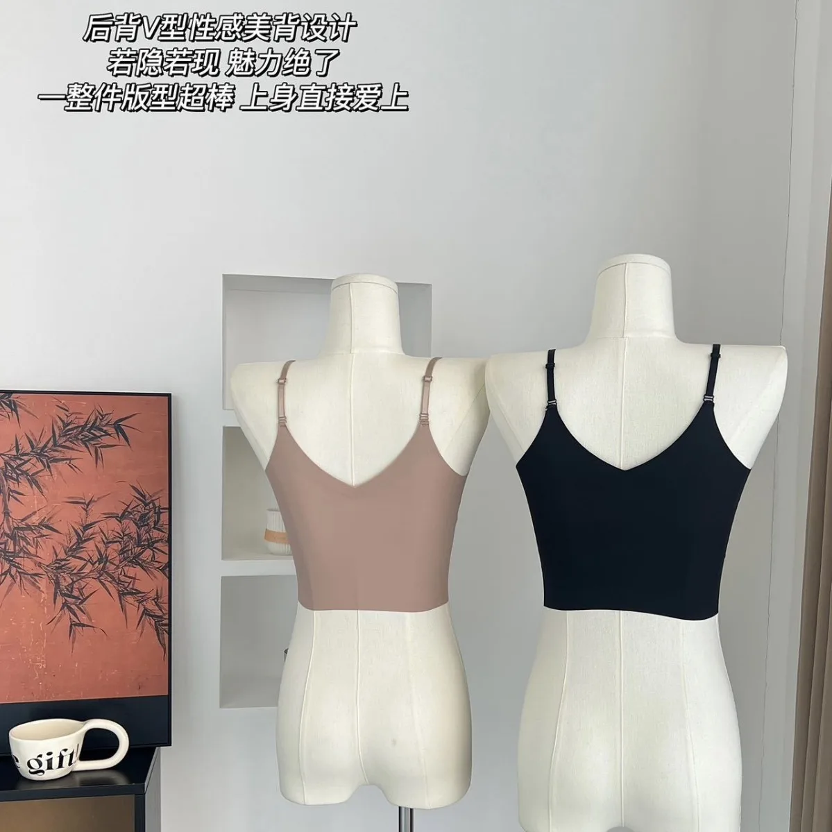 High Quality one-piece Camis New beautiful vest woman beauty back deputy breast vest Wireless wrap chest lace Traceless tube top