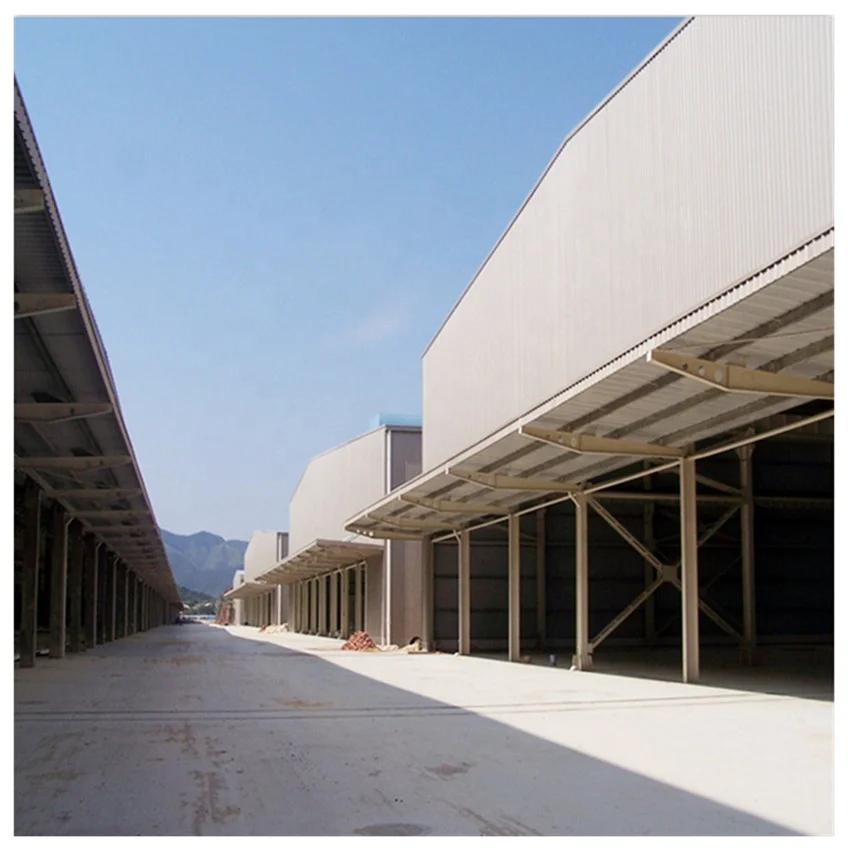 Prefab Steel Structure chicken poultry house prefab shed factory building prefab building