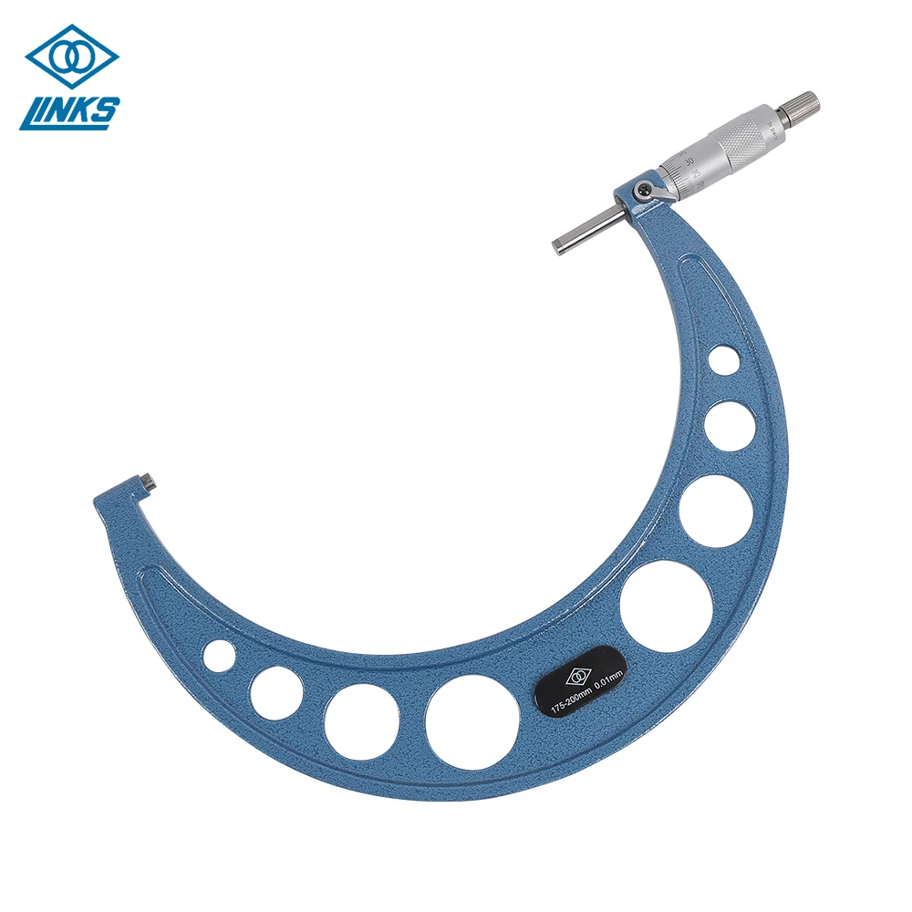 Микрометр из нержавеющей стали большого размера с наружными отверстиями и