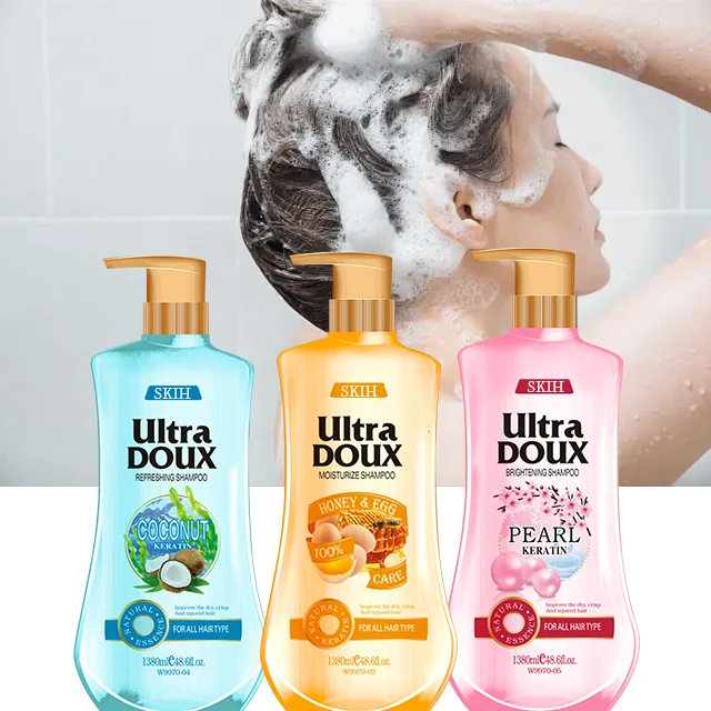SKIH OEM/ODM Custom Wholesale shampoo 1200ml oil control shampoo Anti-dandruff Shampoo for hair
