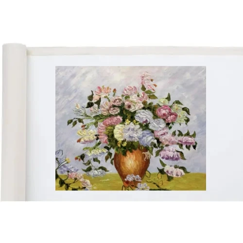 Art Artist Series Medium Grain Primed Cotton Linen Canvas Roll For Oil & Acrylic Painting