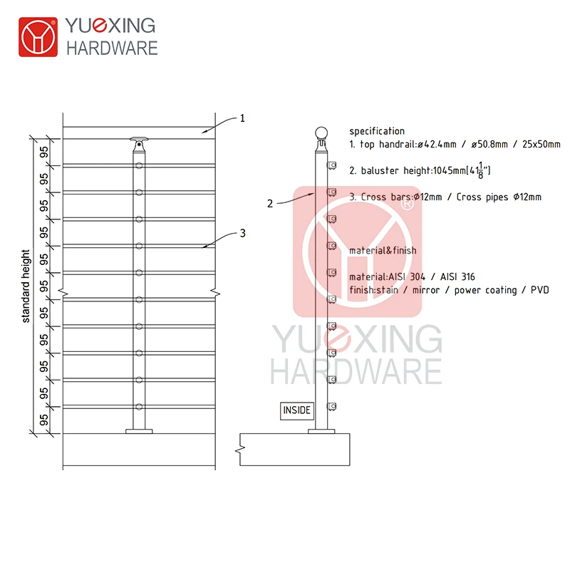 The Ultimate Guide to Multiline Railing: Choosing the Perfect Cross Tube Railing System