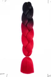 Wholesale African Women Hair Attachment For Braids 160 colors 24 inches 100g ombre color Jumbo Braid 100 Synthetic