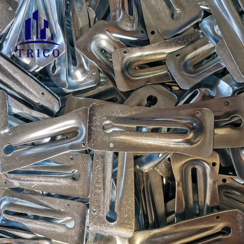 Concrete Plywood Formwork Hardware Galvanized Steel Heavy Snap Tie Wedges